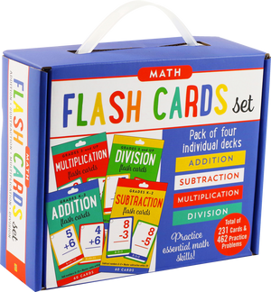 Math Flash Cards Value Pack (Set of 4)