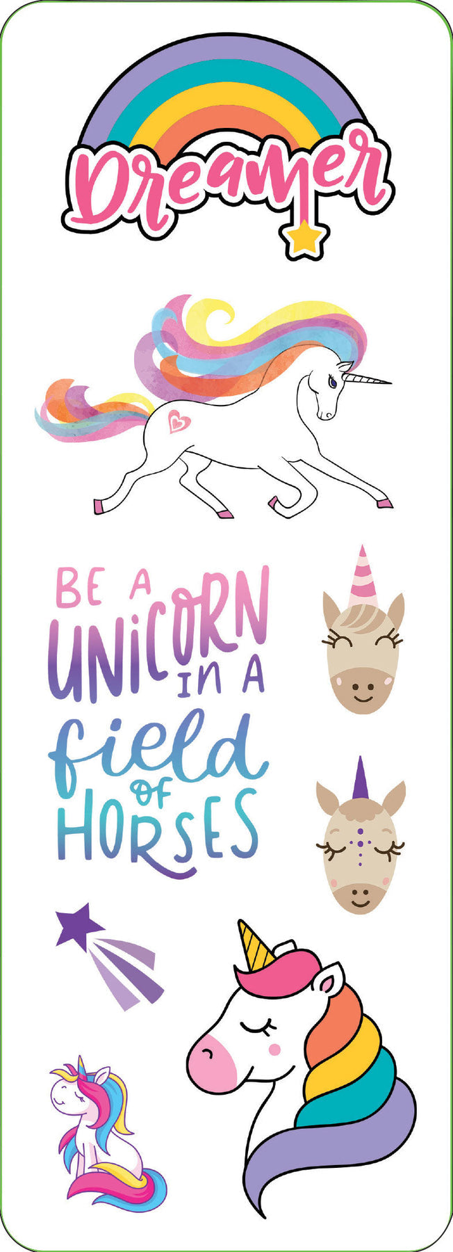 Unicorns Sticker Set