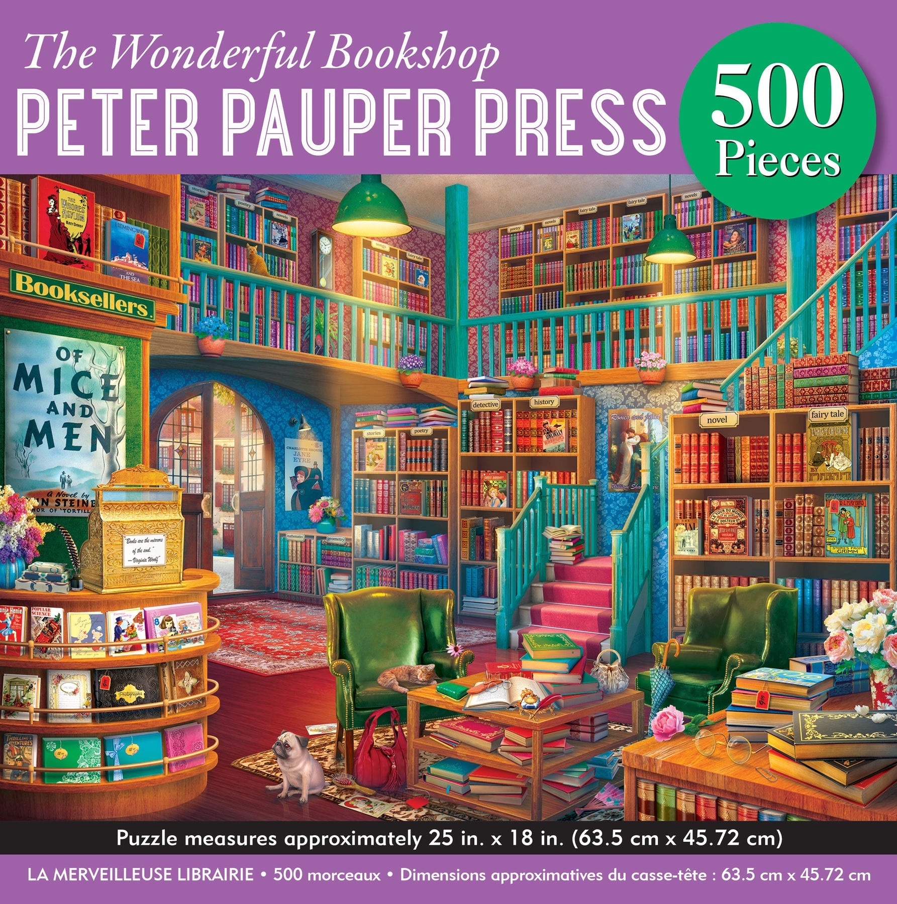 The Wonderful Bookshop Puzzle (500 Pieces)