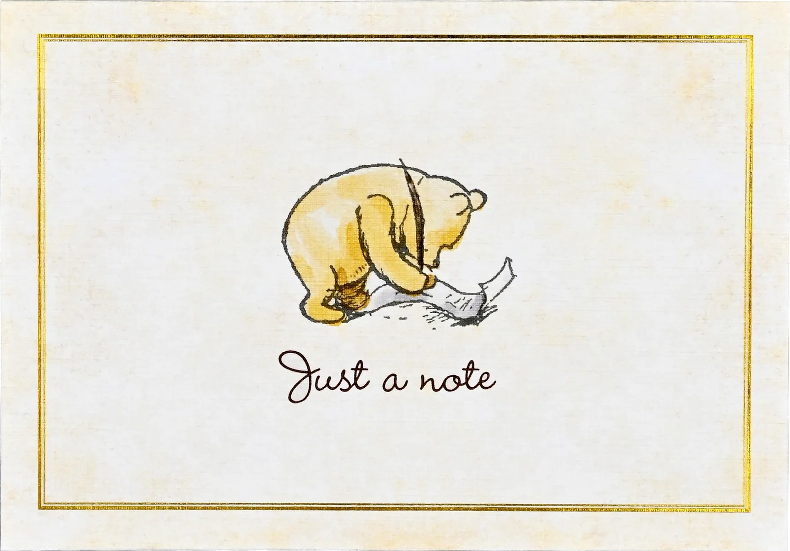 Winnie-the-Pooh Note Cards