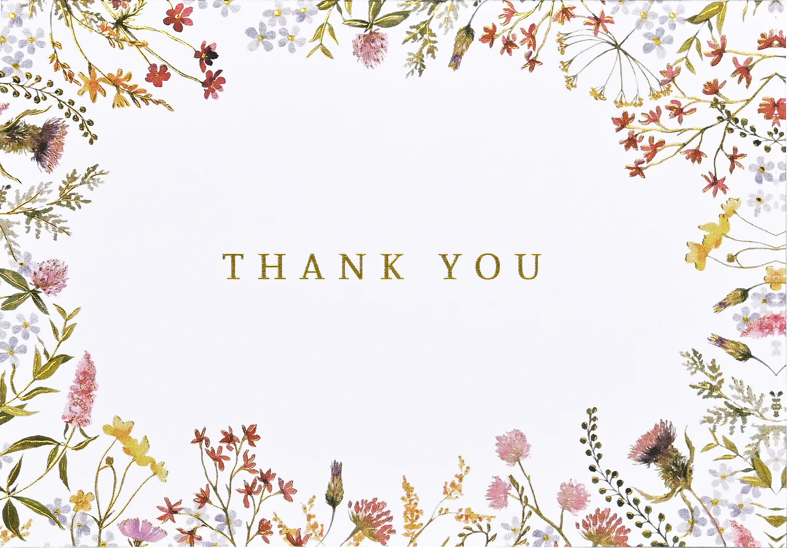 WIldflowers Thank You Notes