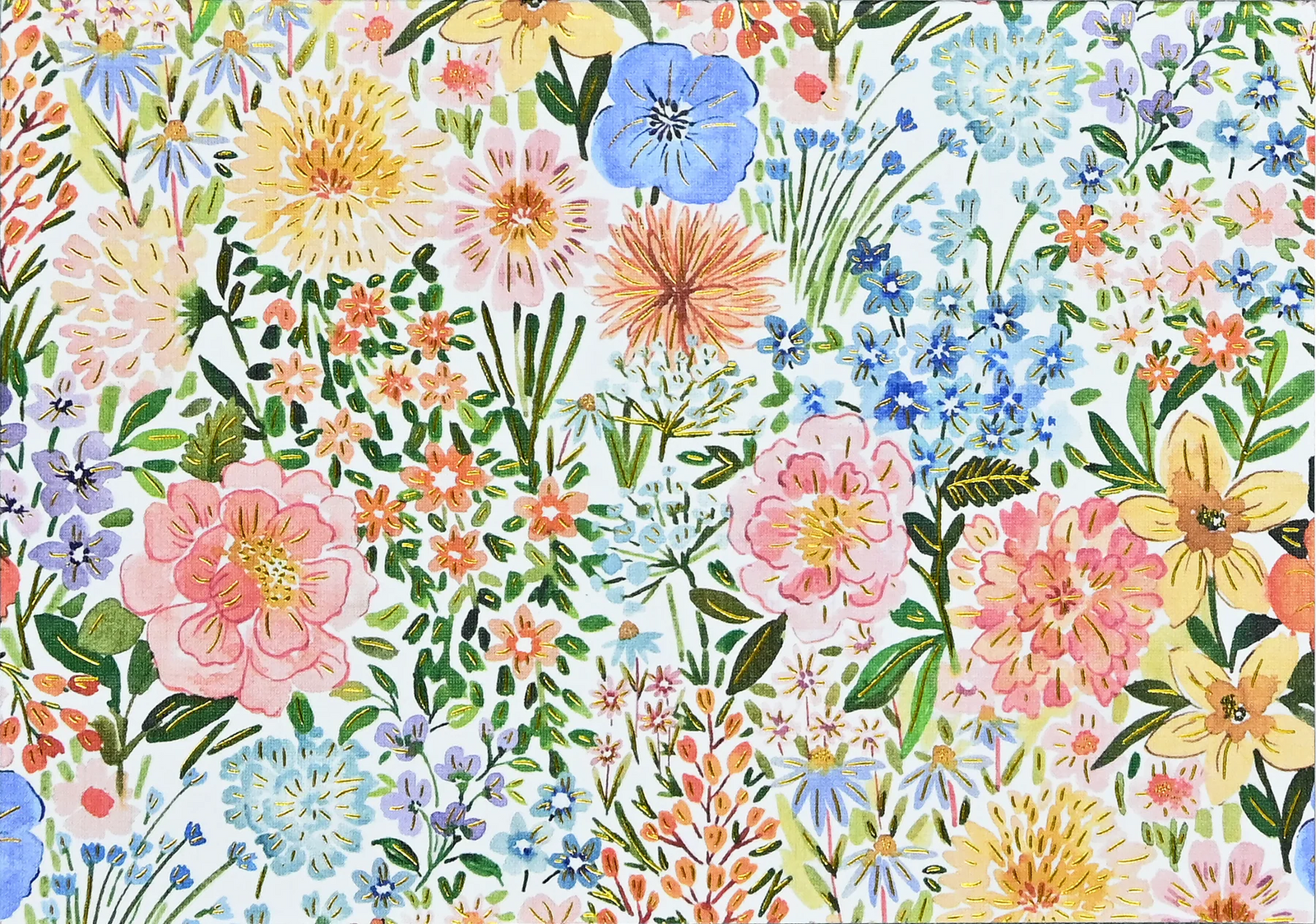 Floral Blooms Note Cards