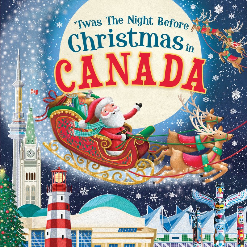 Twas the Night Before Christmas in Canada Book