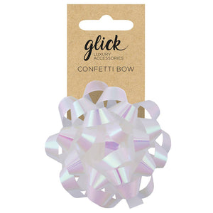 BOW IRRIDESCENT WHITE