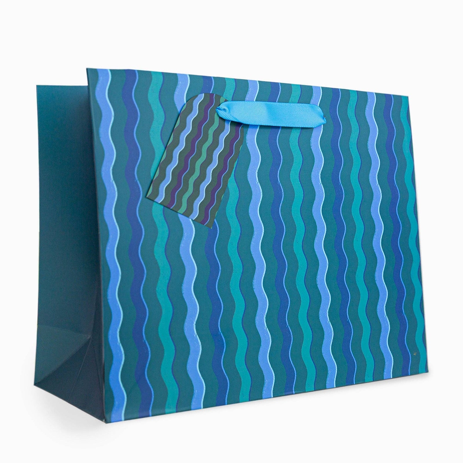 Blue Wibbles Medium Gift Bag