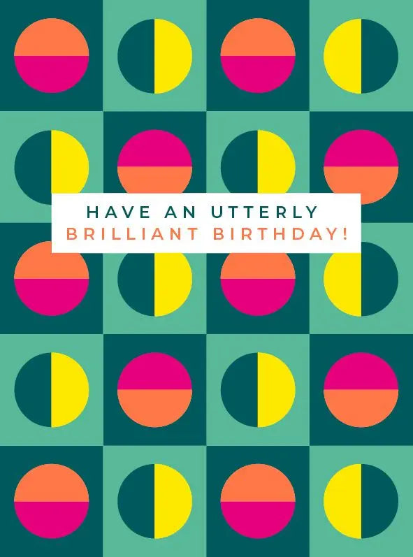 Brilliant Birthday Card