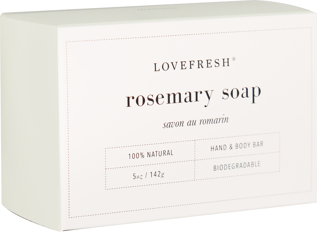 Lovefresh - Rosemary Hand and Body Bar
