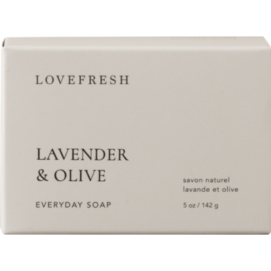 Lovefresh Everyday Soap Bar Lavender & Olive