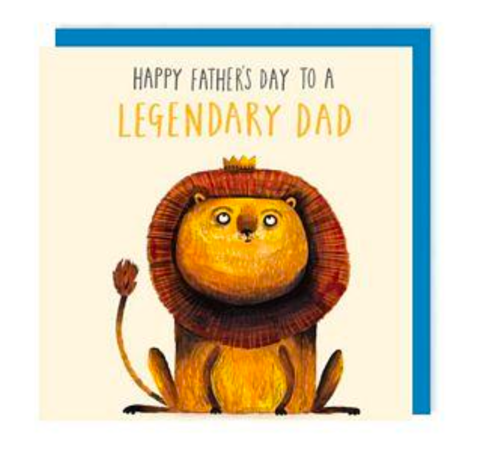Father's Day Legendary Dad Greeting Card