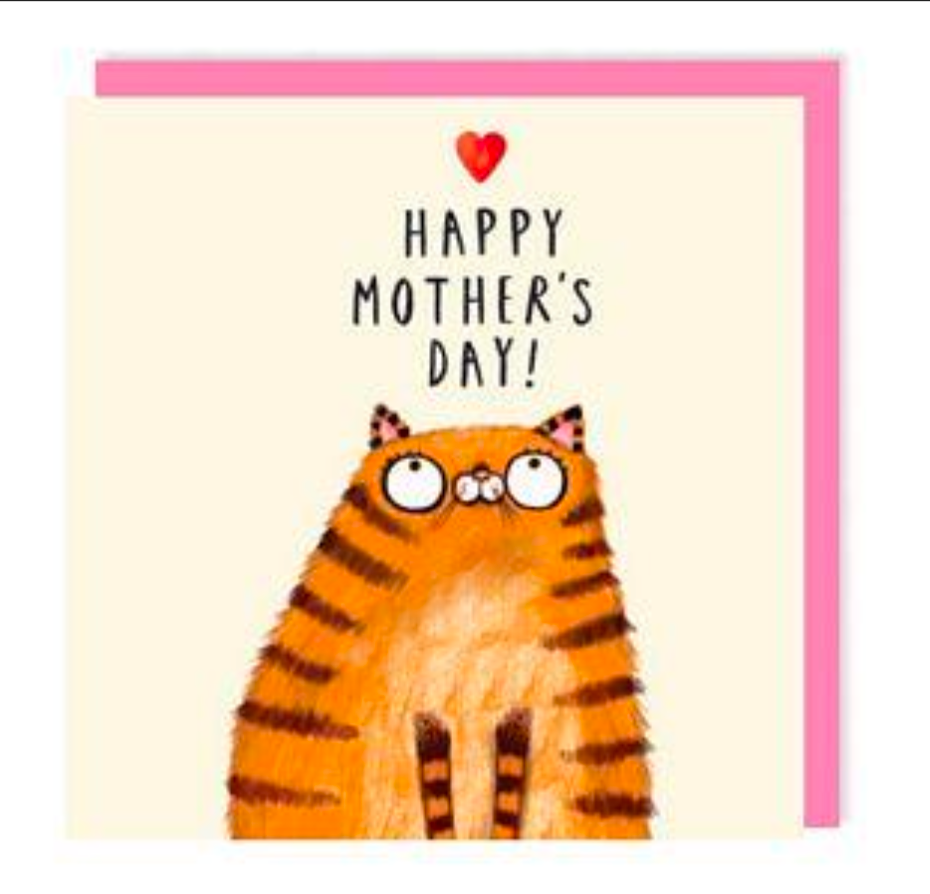 Mother's Day Cat Greeting Card