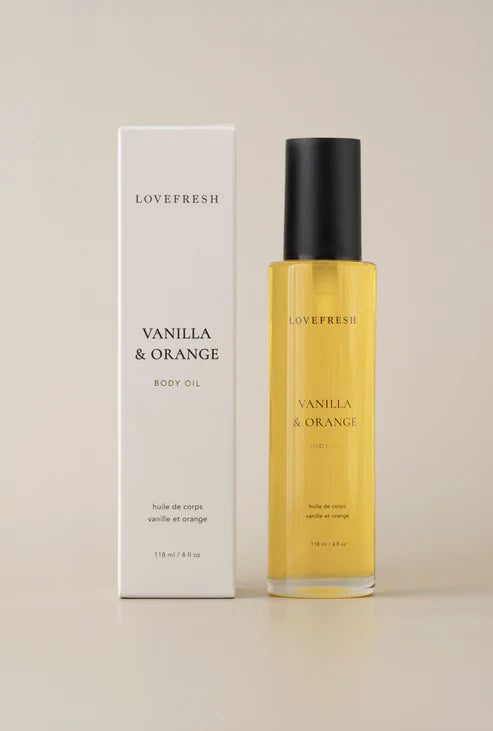 Lovefresh Body Oil Vanilla & Orange