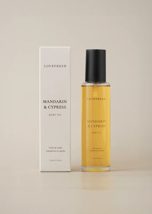 Lovefresh Body Oil Mandarin & Cypress