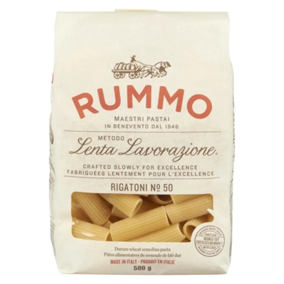Rummo Rigatoni N° 50 Durum Wheat Semolina Pasta