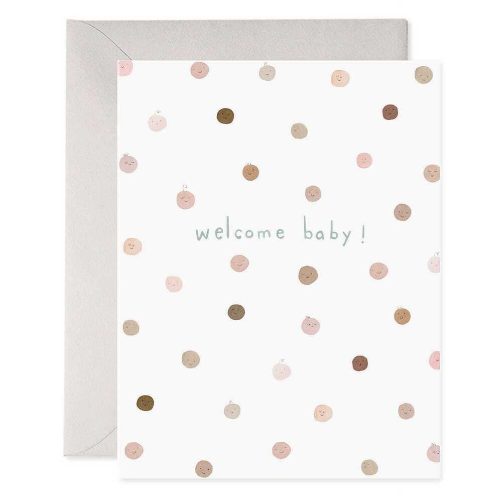 Baby Pattern Greeting Card