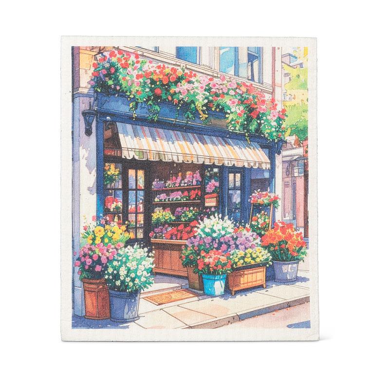 Flower Shop Dishcloth
