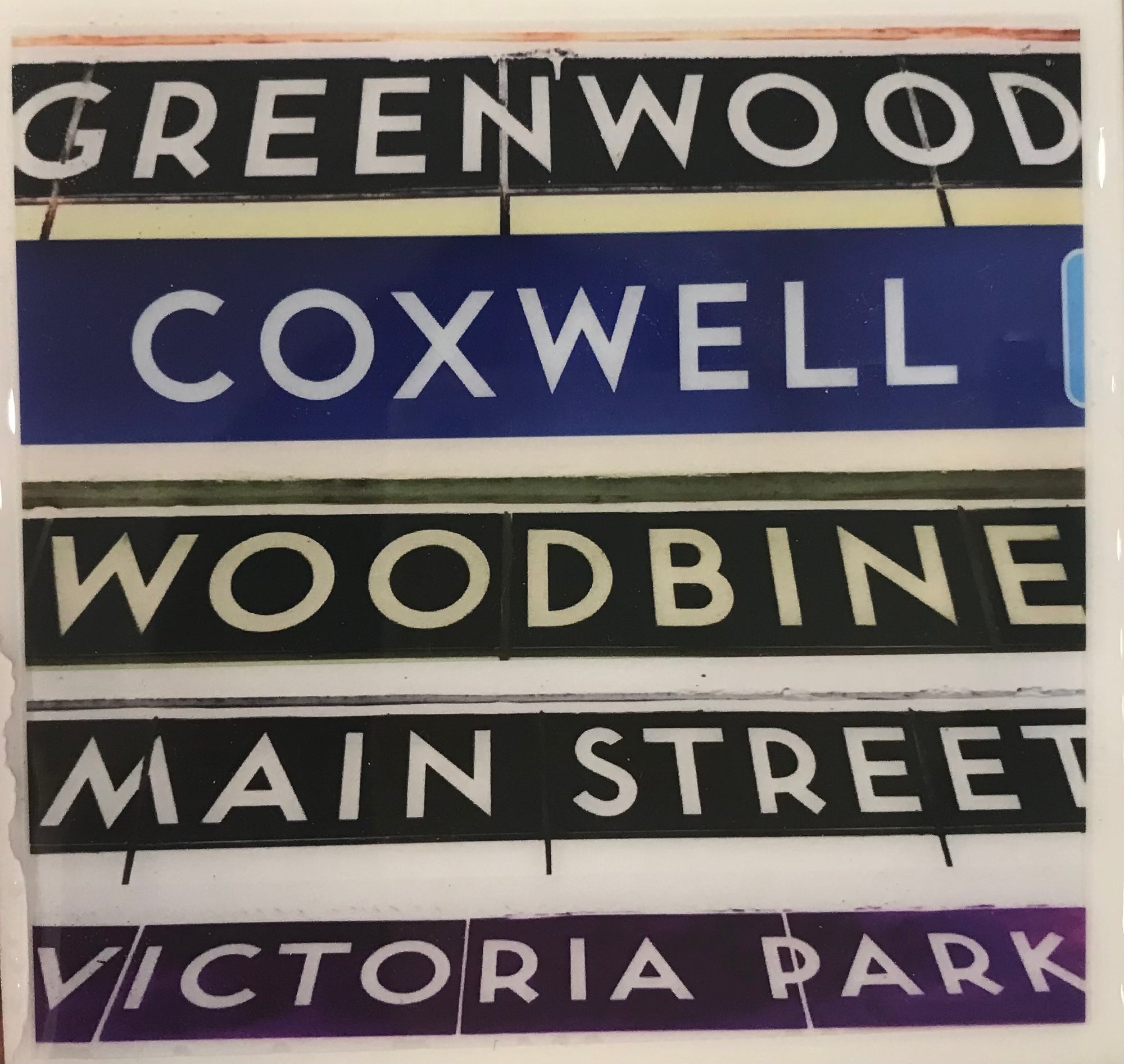 East York Subway Stops Coasters