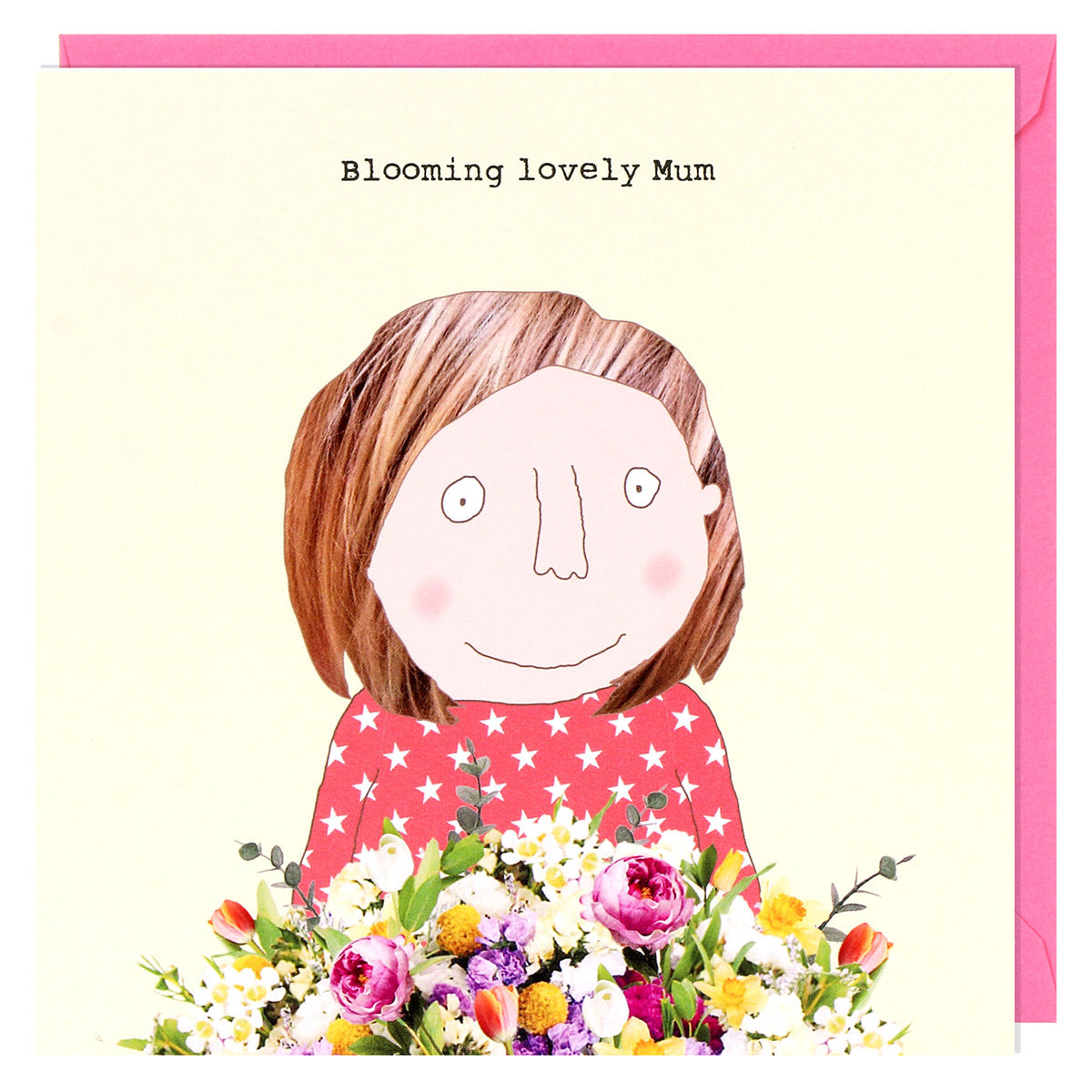 Blooming Lovely Mum Greeting Card