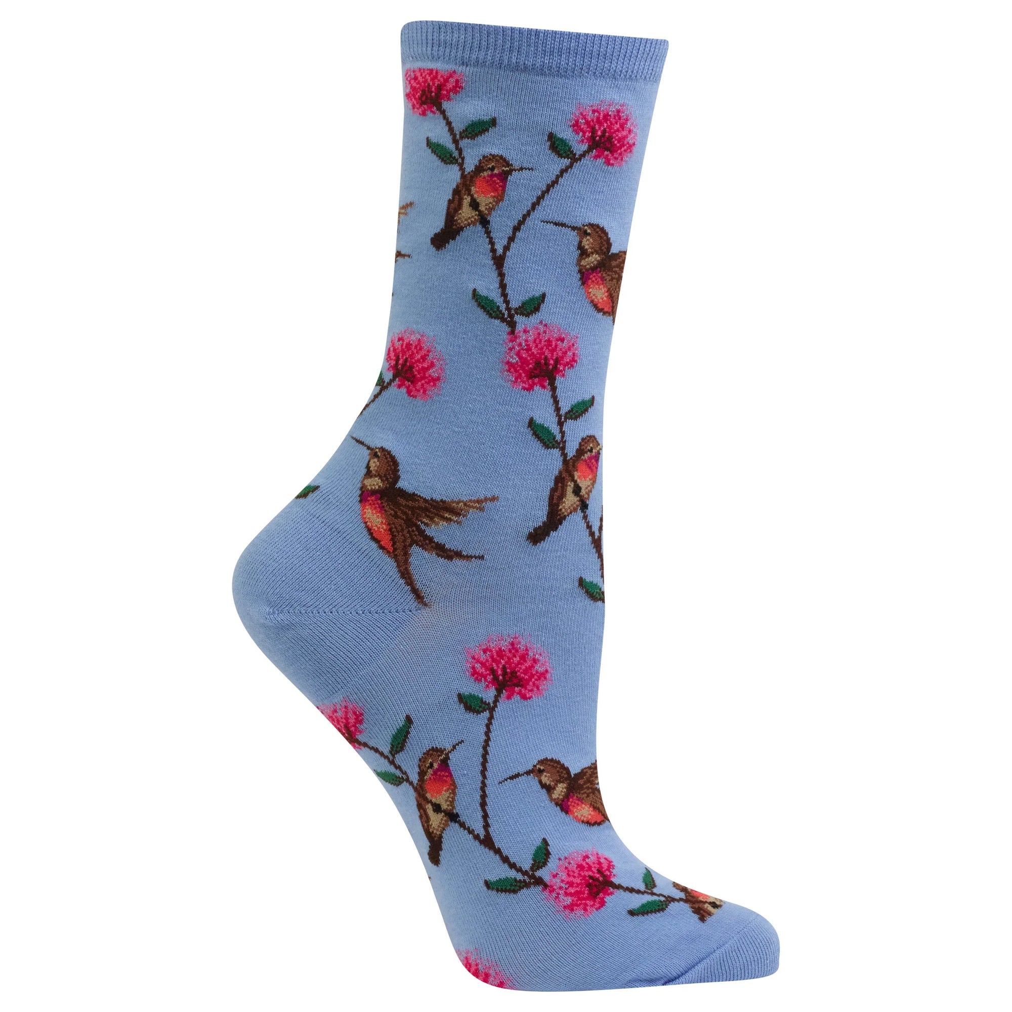 Hot Sox Women’s Hummingbird Crew Socks