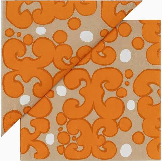 MARIMEKKO PAPER LUNCH NAPKIN - KEIDAS ORANGE