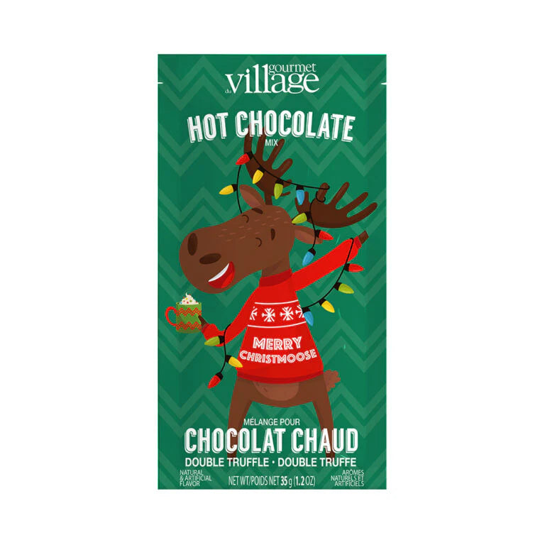Gourmet Village Hot Chocolate Drink Mix, Merry ChrisMoose