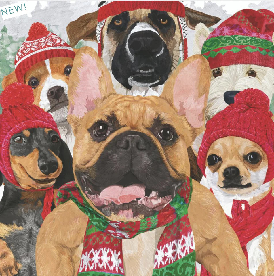 Dog Usie Lunch Napkins