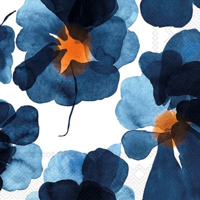 Napkin: Marimekko -Lunch Valssi Blue