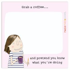 Grab a Coffee Sticky Jots