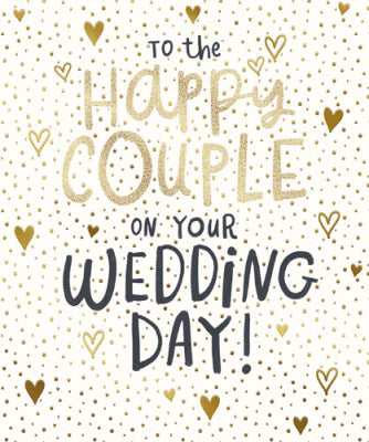 To the Happy Couple