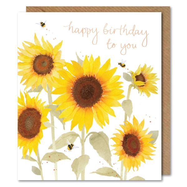 Happy Birthday Sunflowers
