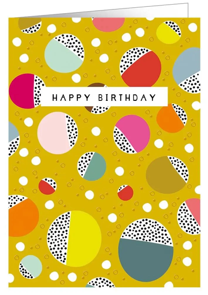 Happy Birthday Circles