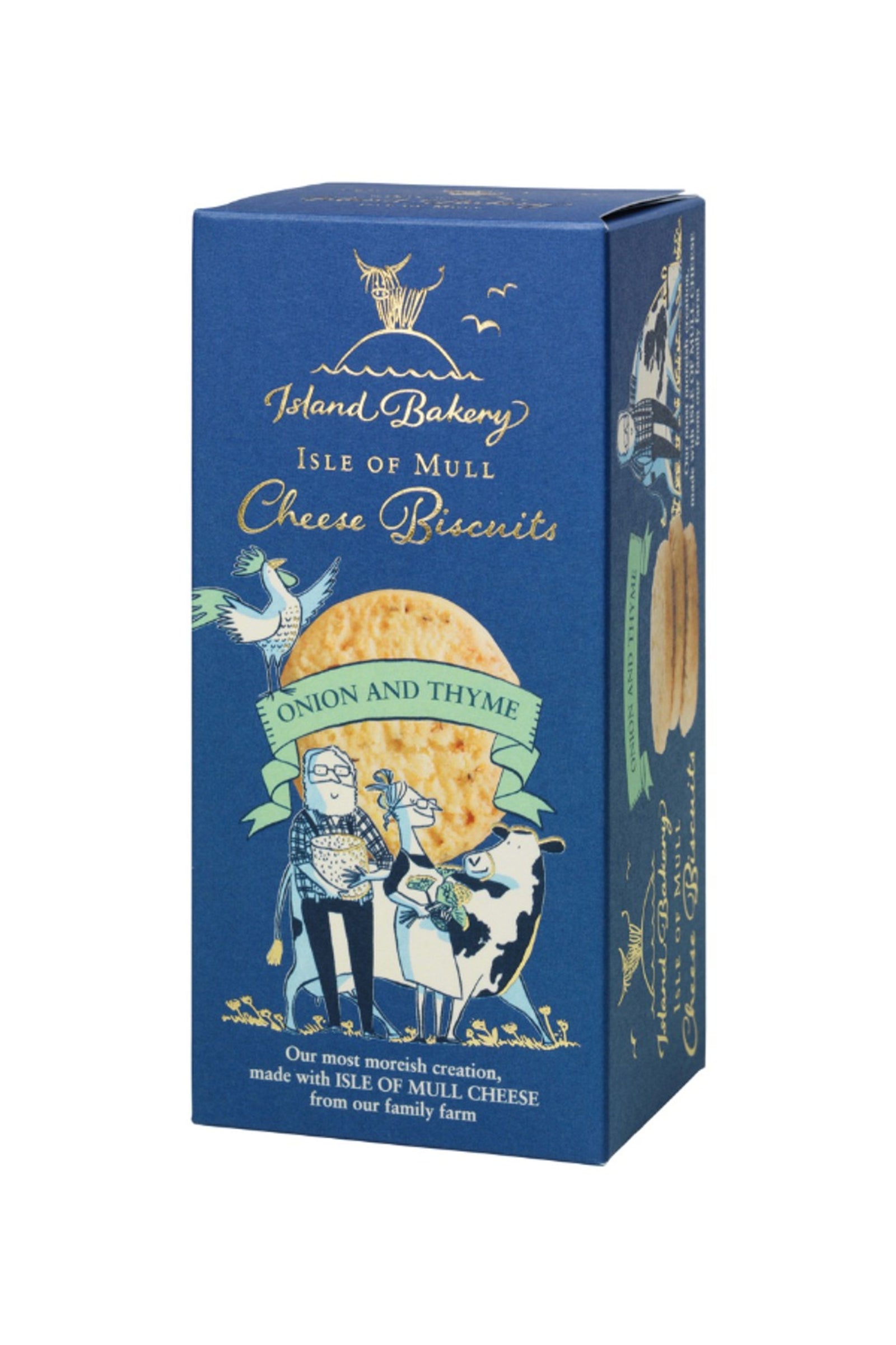 Isle of Mull Cheddar Biscuits with Onion and Thyme