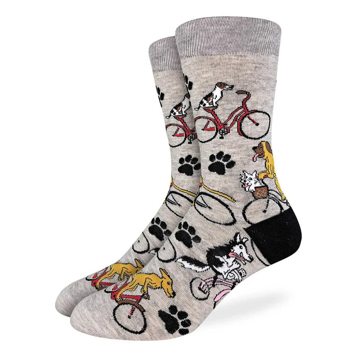 Men’s Dog Riding Bikes Socks