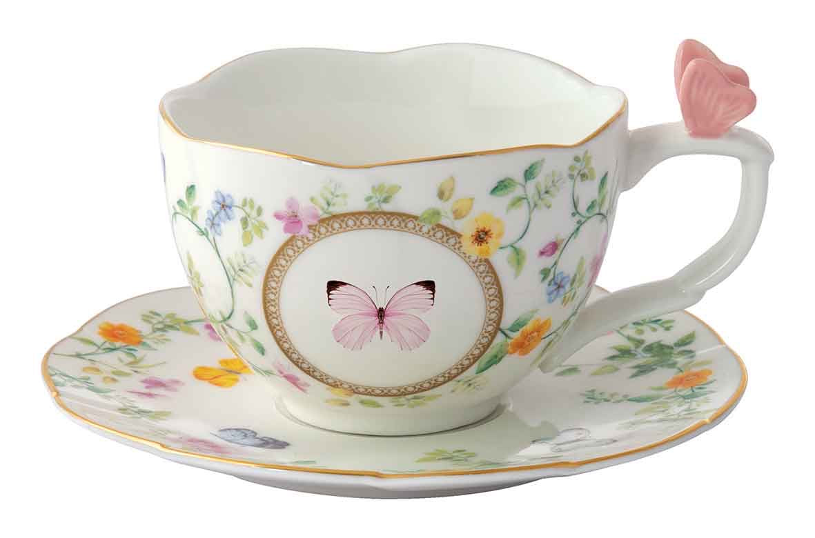 Dancing Butterflies Cup & Saucer