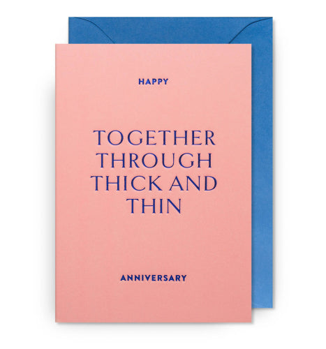 Happy Anniversary Together Through Tick and Thin