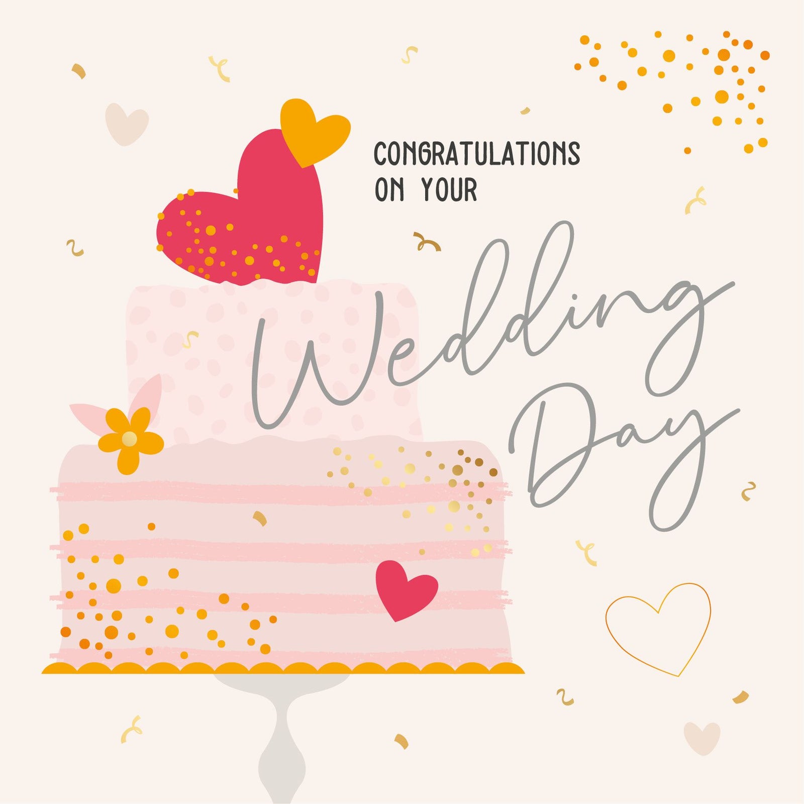 Congratulations on Your Wedding Day