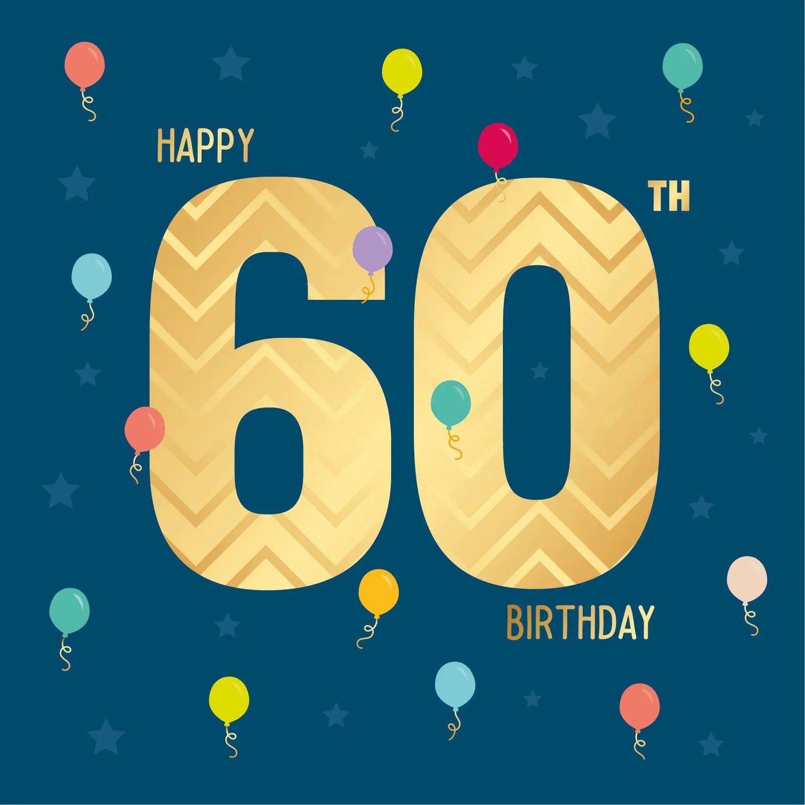 60th Birthday Balloons