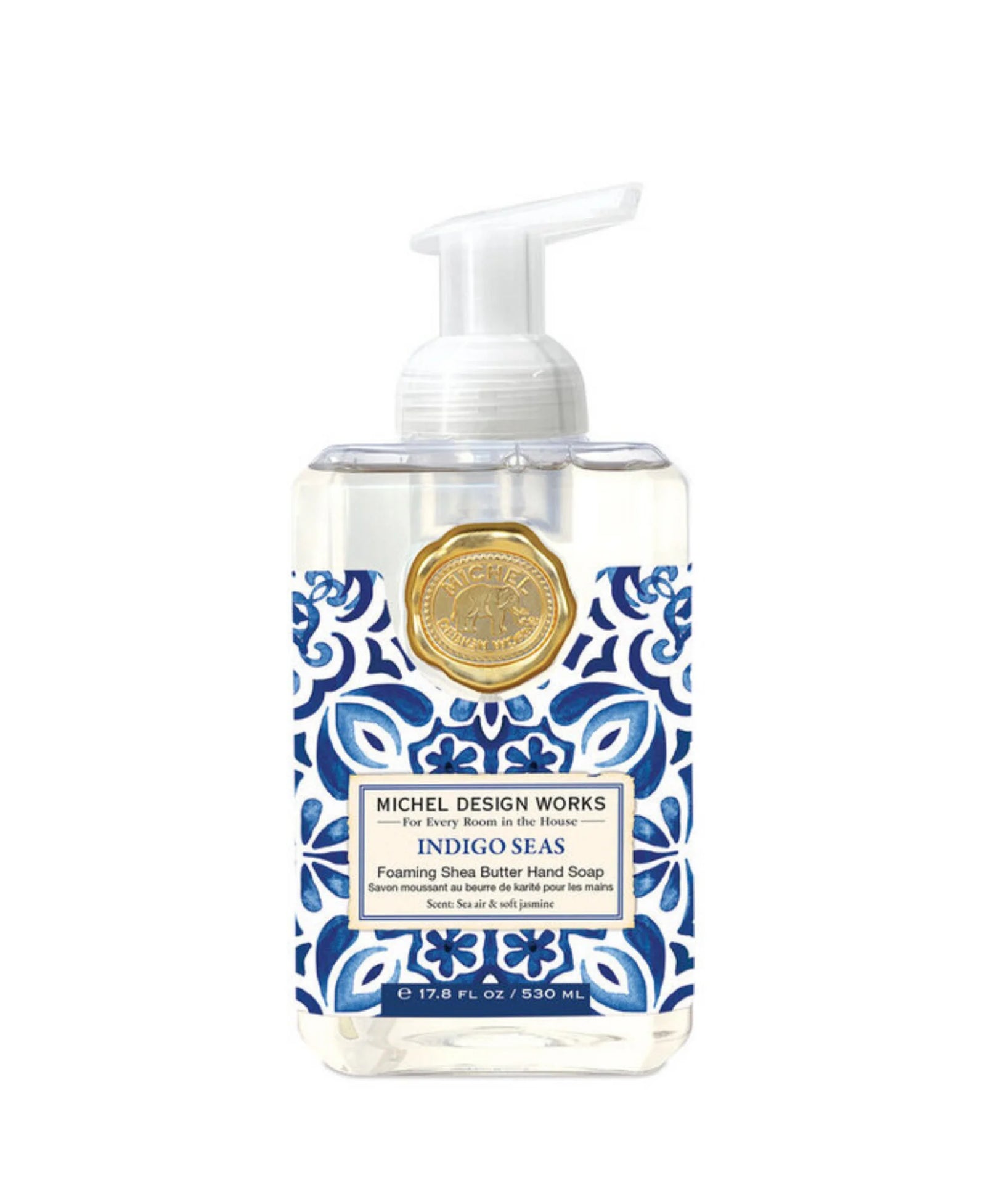 MICHEL DESIGN WORKS INDIGO SEAS FOAMING SOAP