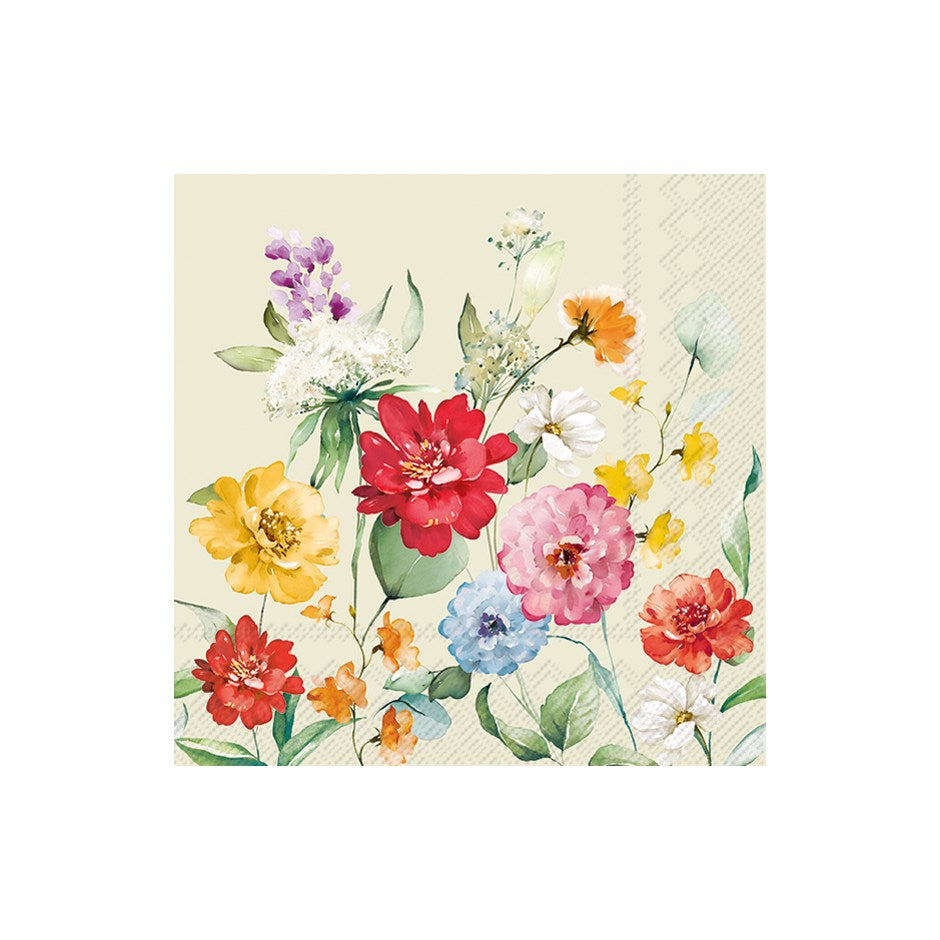 IHR - Lunch : COLORFUL MEADOW light green