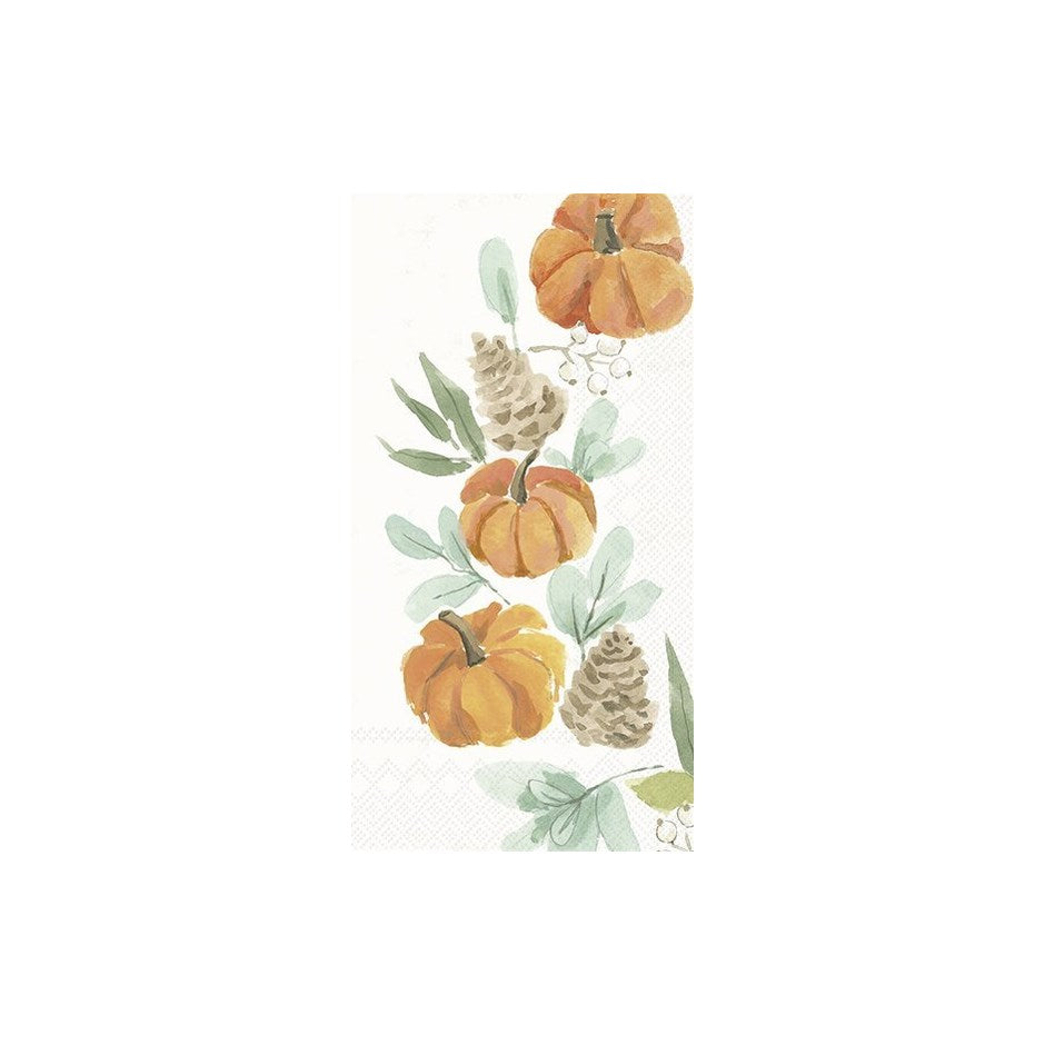 Napkin : IHR - Buffet : HARVEST PUMPKIN WREATH LEAVES