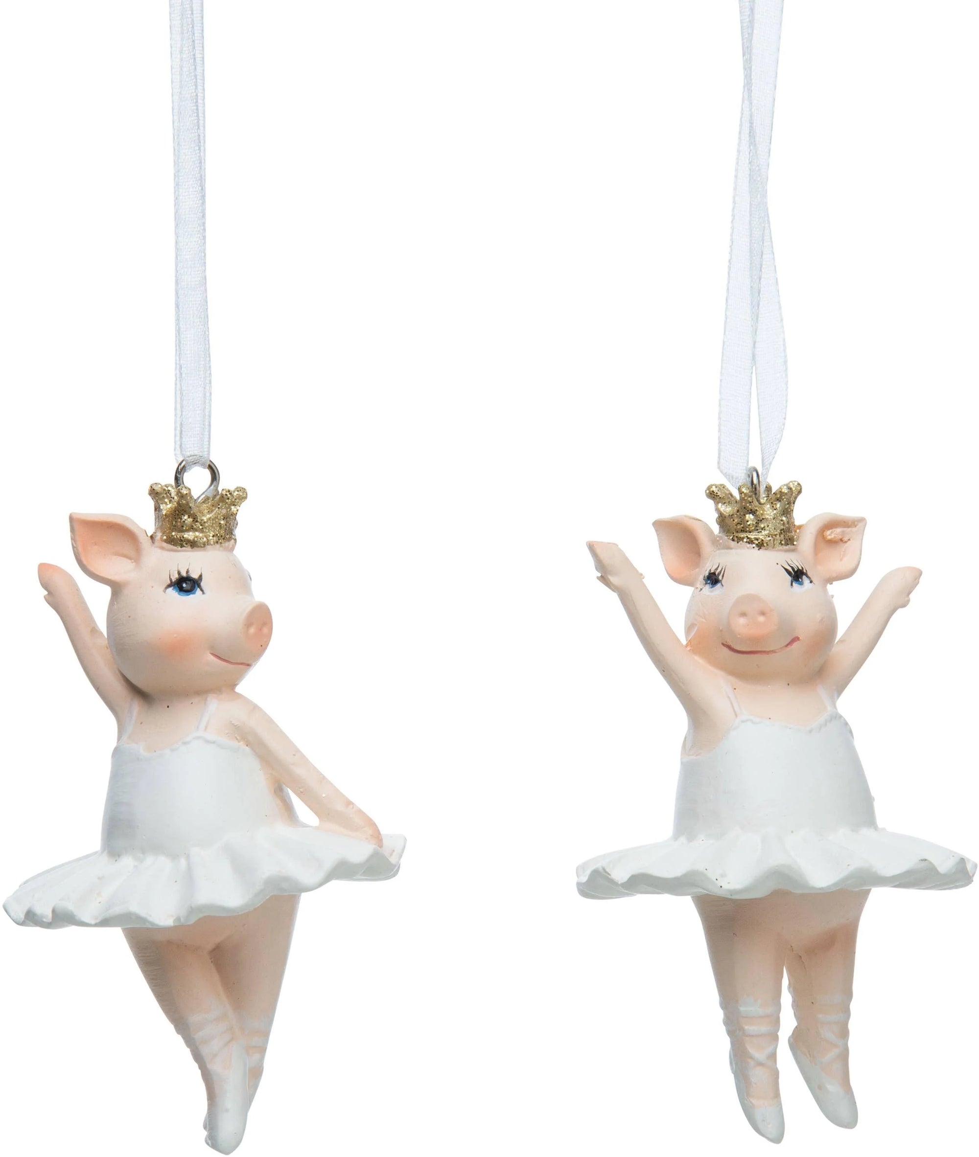 Ballerina Pig Ornament