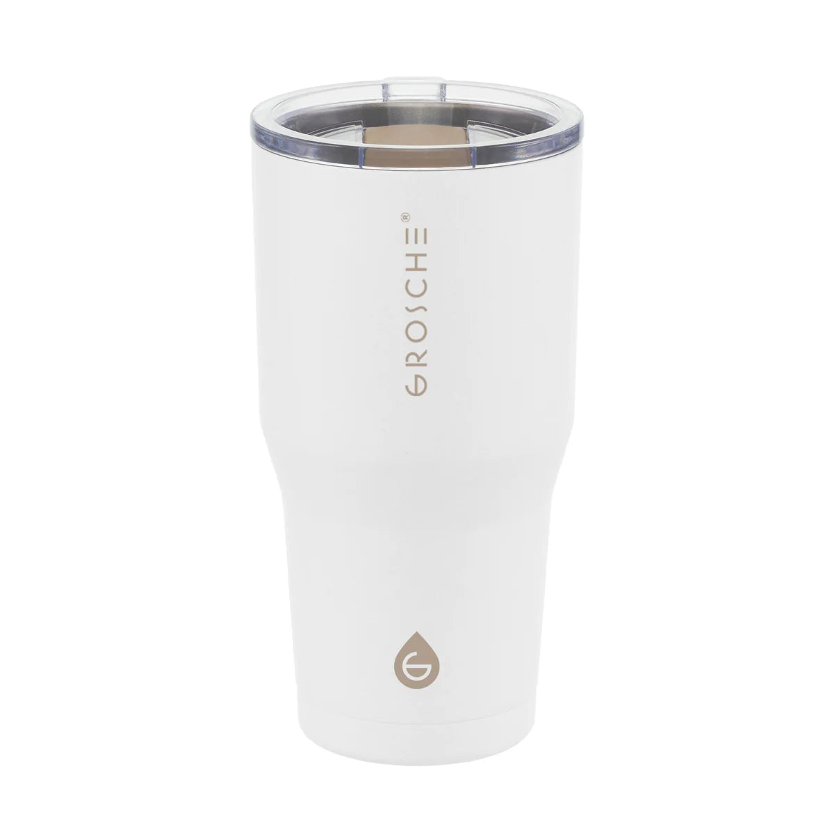 Yukon Travel Tumbler - Cream White