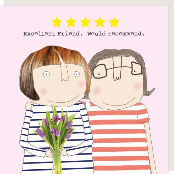 Five Star Friend Greeting Card