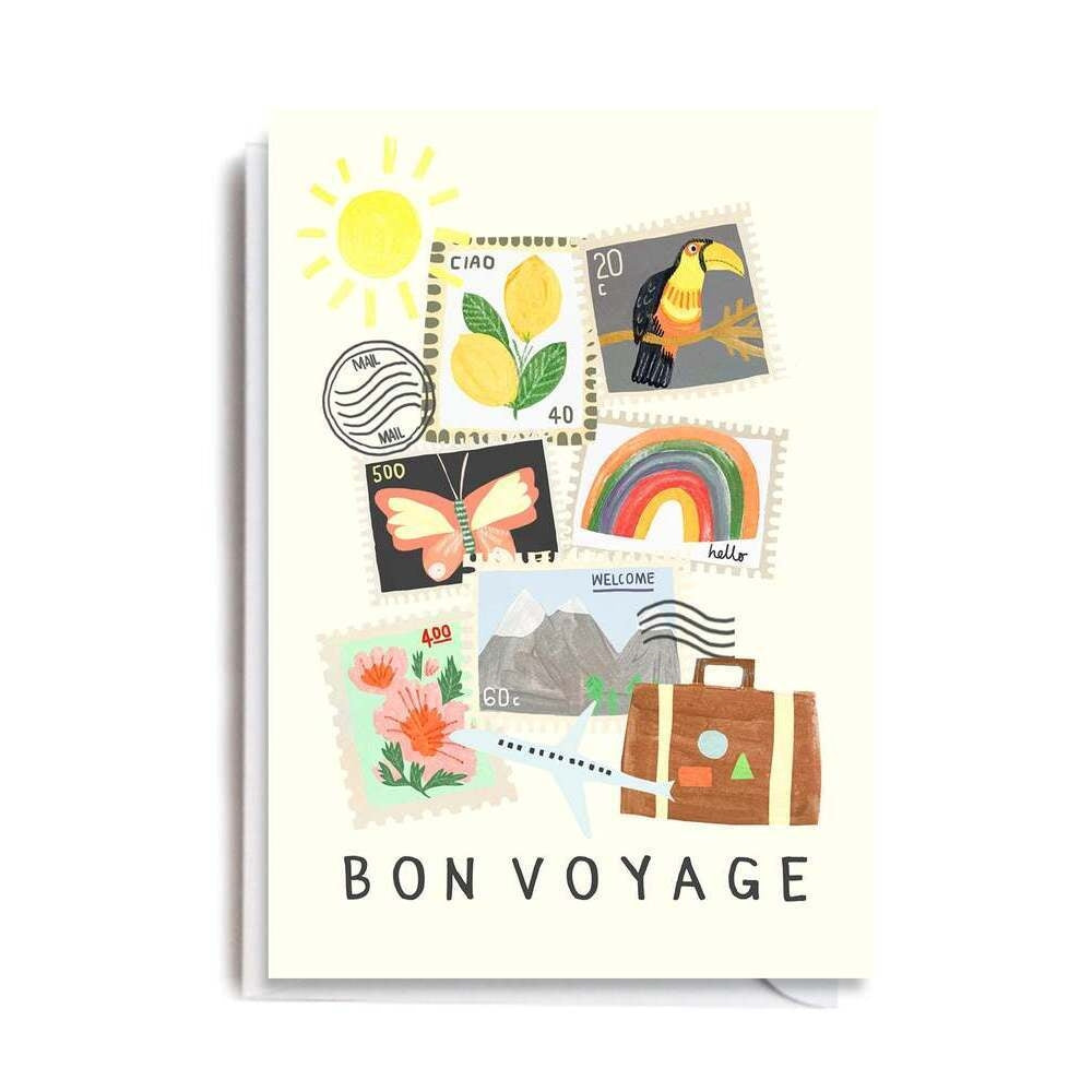 Bon Voyage Greeting Card