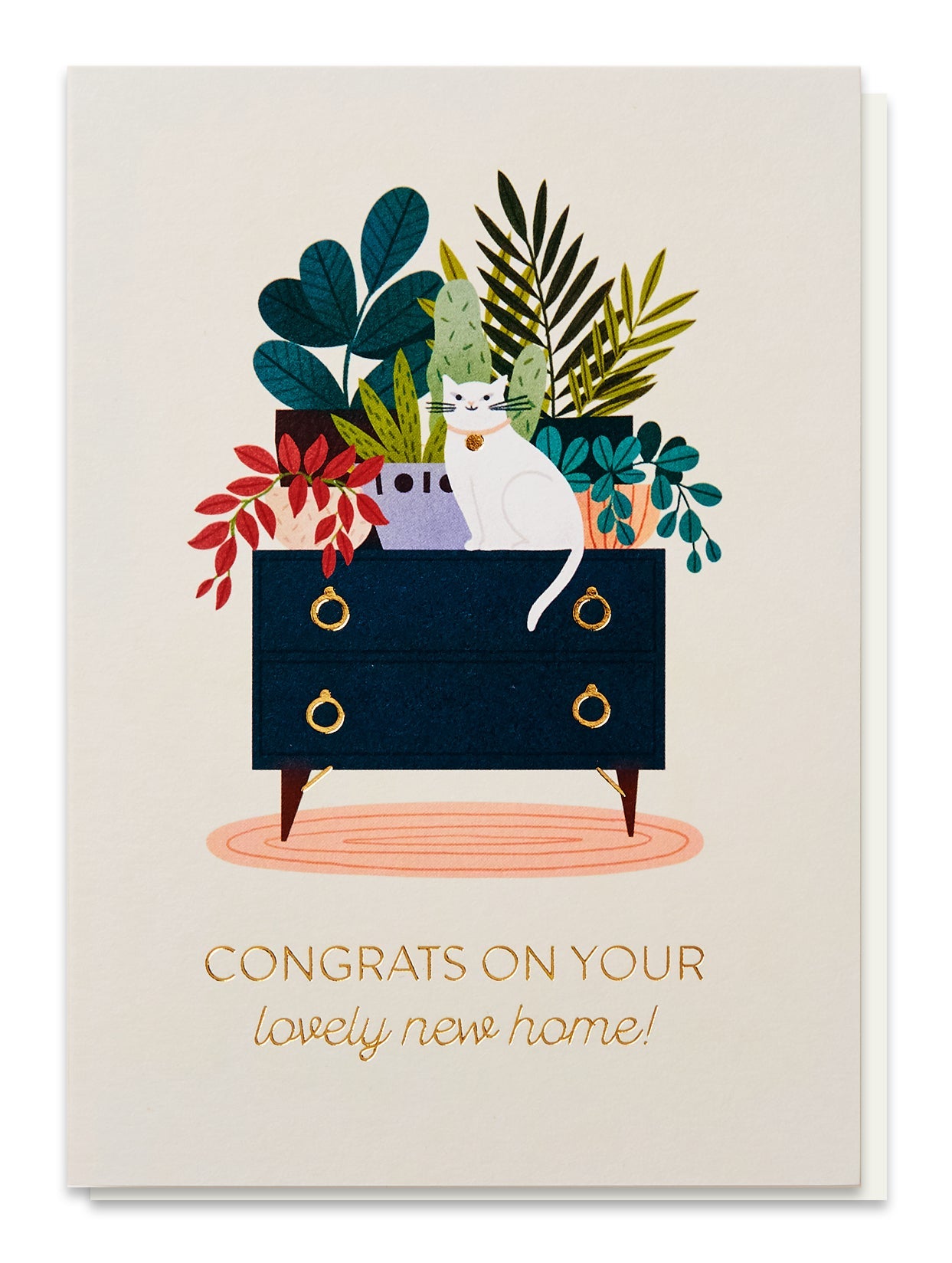 Lovely New Home Greeting Card
