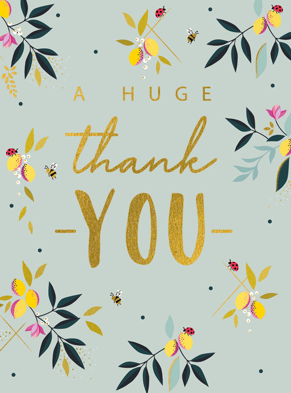 A huge thank you - Flowers