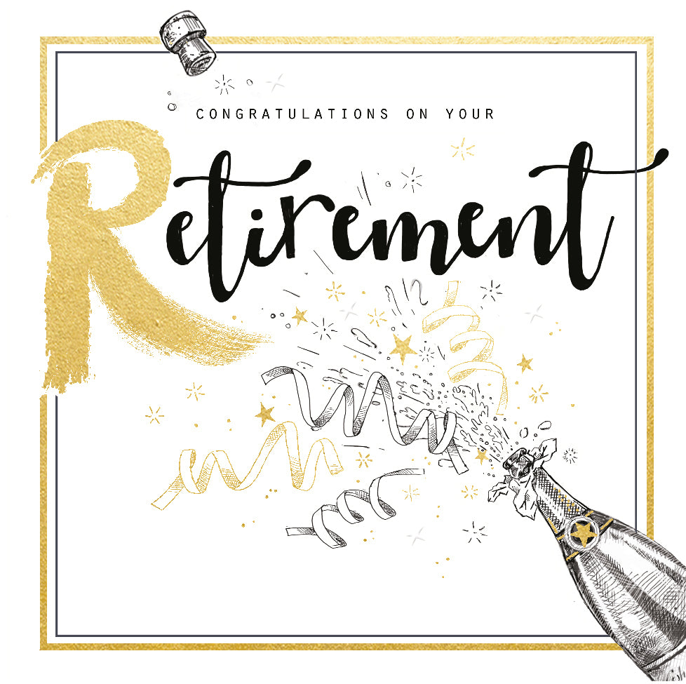 Happy Retirement Greeting Card