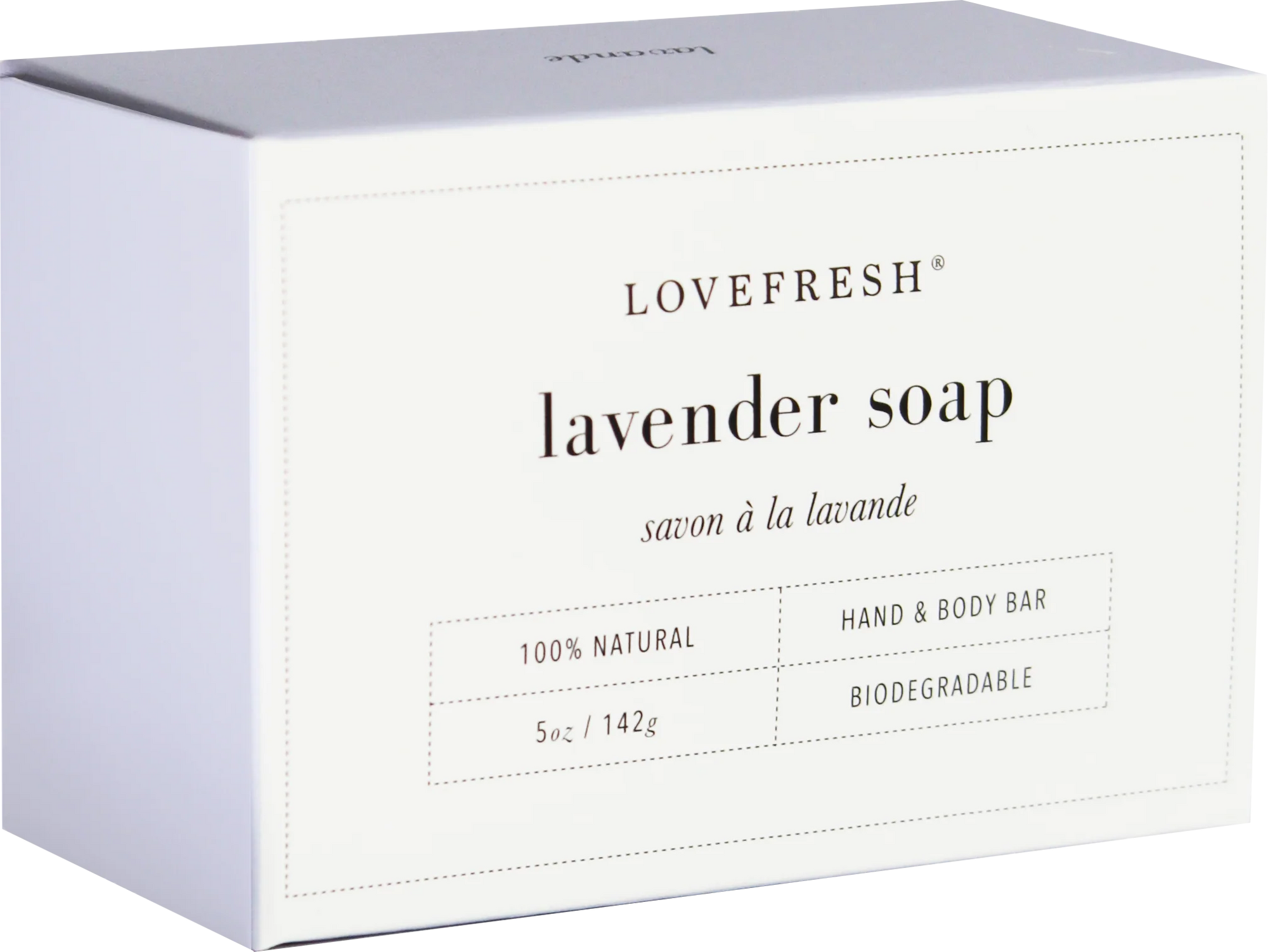 Lovefresh - Lavender Hand and Body Bar
