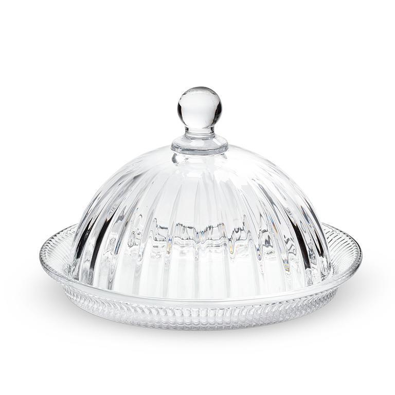 Low Optic Round Dish With Lid