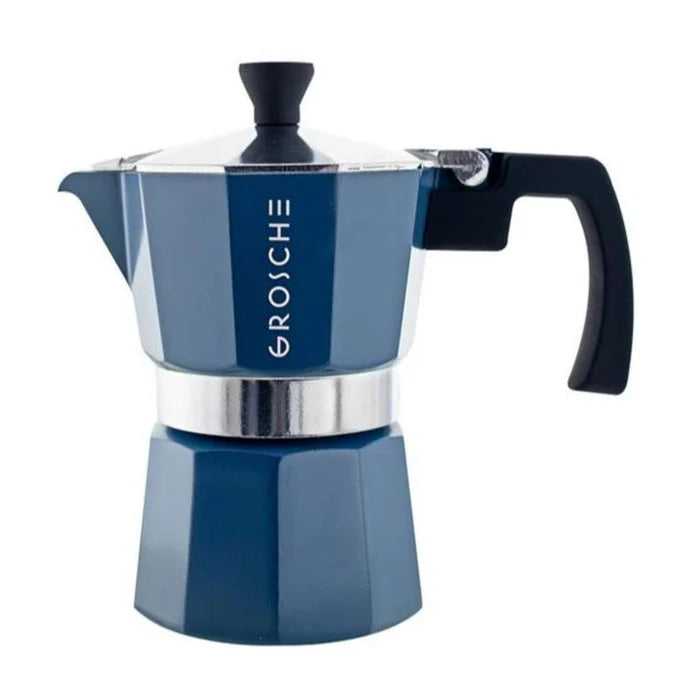 Milano 3 Cup Espresso Maker - Mountain Blue