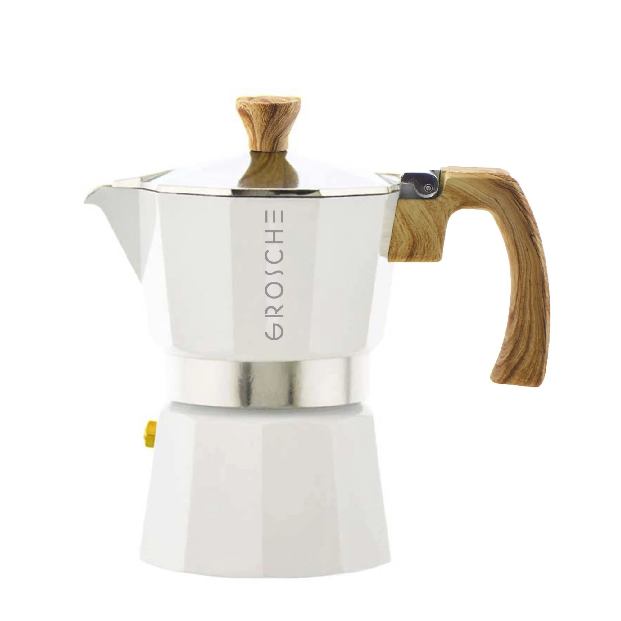 Milano 3 Cup Espresso Maker - White